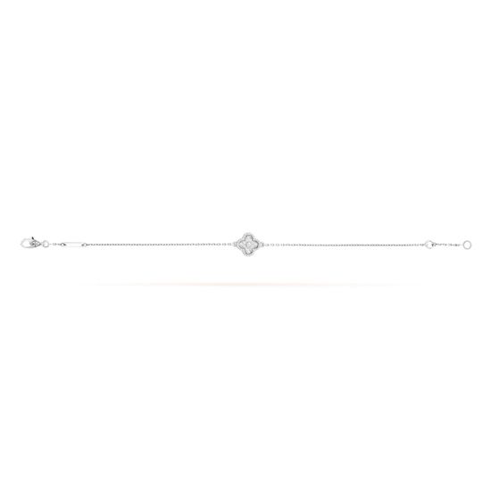 Браслет Van Cleef & Arpels Sweet Alhambra с бриллиантами, 1 мотив