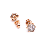 Пусеты с бриллиантами