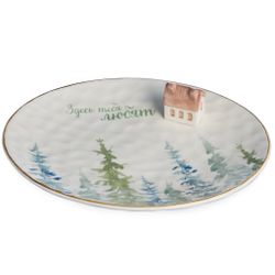 БЛЮДО ОВАЛЬНОЕ КОЛЛЕКЦИЯ "CHALET" 30*24,5*6,5 СМ