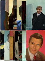 №47 Открытки Артисты и актёры СССР 1970–1980-е г. 25 штук. Цветные, чистые, без повторов