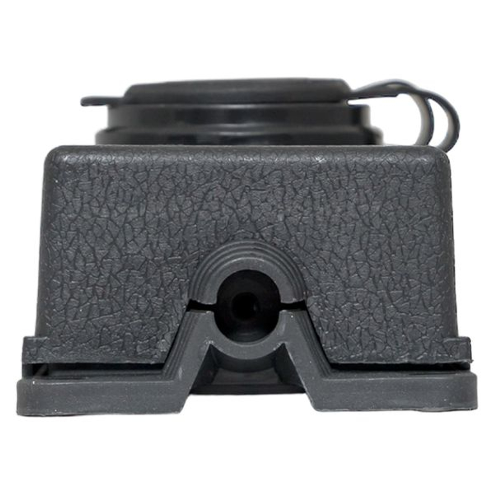 Роз. (колодка) двухмест. с защит. крышками каучуковая 230В 2P+PE 16A IP44 EKF PRO