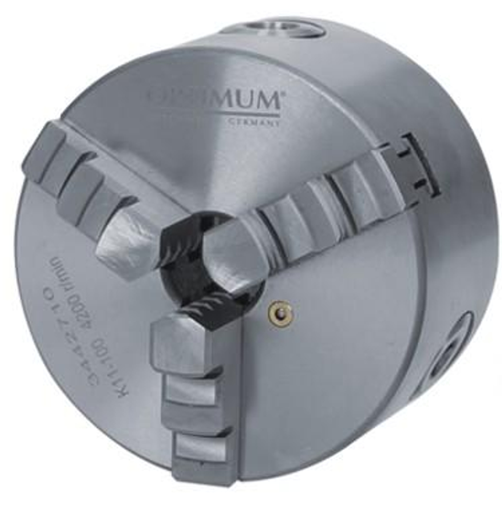 Прецизионный трехкулачковый токарный патрон CI3C 160 мм Camlock D1-4"