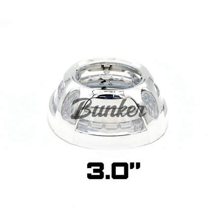 Маска для линз 3.0 Bunker PORSCHE STYLE, 4 LED CREE, Белый, (шт.)