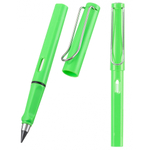 Карандаш вечный, чернографитный, Basir, с ластиком, зелёный корпус