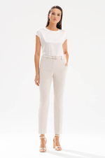 23589 Блузка женская (молочный)