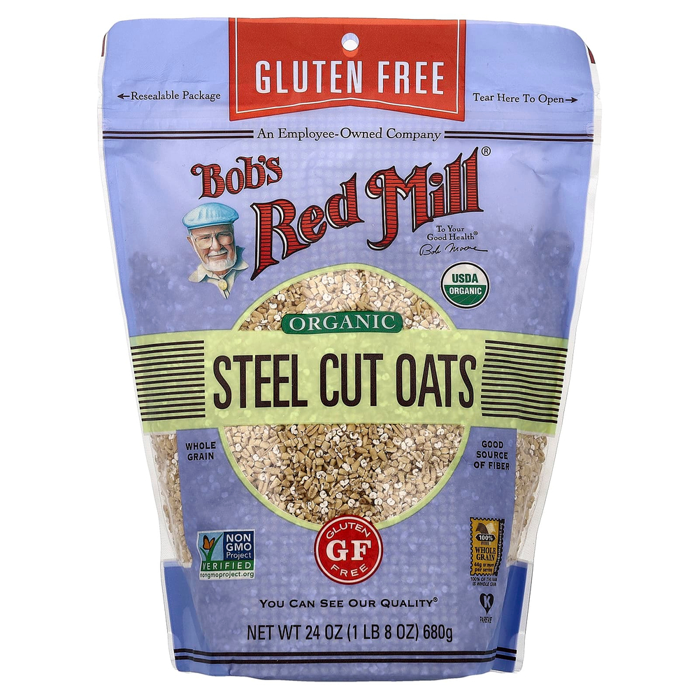 Bob's Red Mill, органический цельнозерновой овес, 680 г (24 унции)