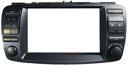 Переходная рамка магнитолы TOYOTA BREVIS 2001-2007 (прав) 9 дюймов