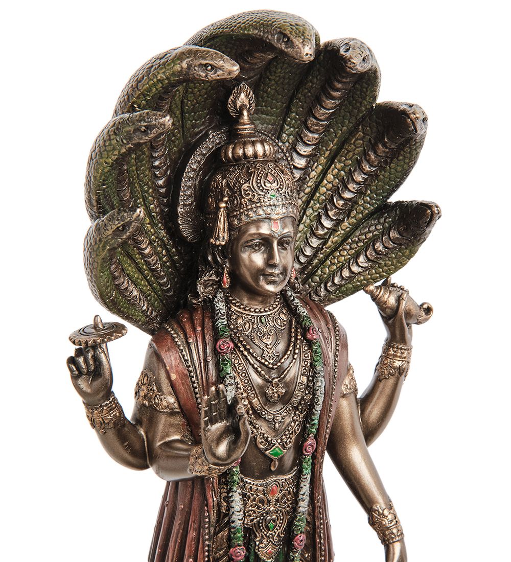 WS-1114 Статуэтка «Вишну - верховное божество в индуизме, охранитель мироздания»