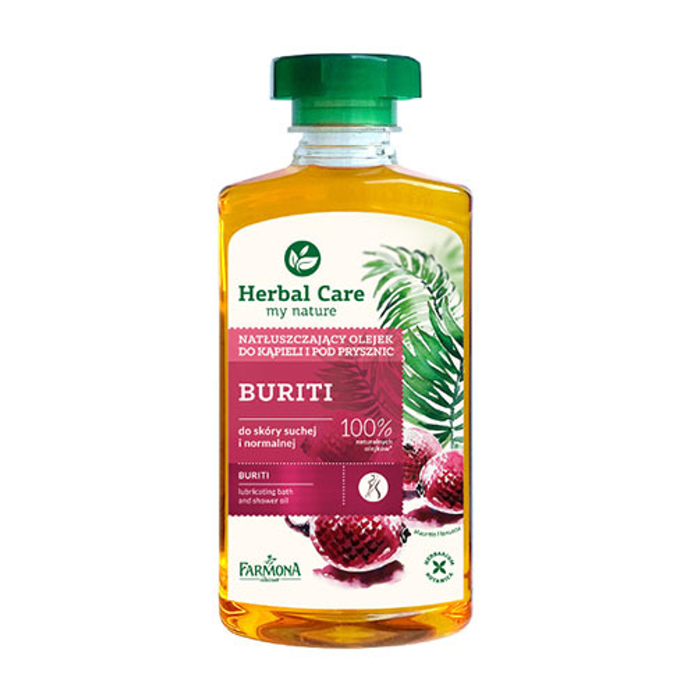 Гель-пена для ванны и душа Farmona с маслом Бурити Herbal Care Buriti 330мл