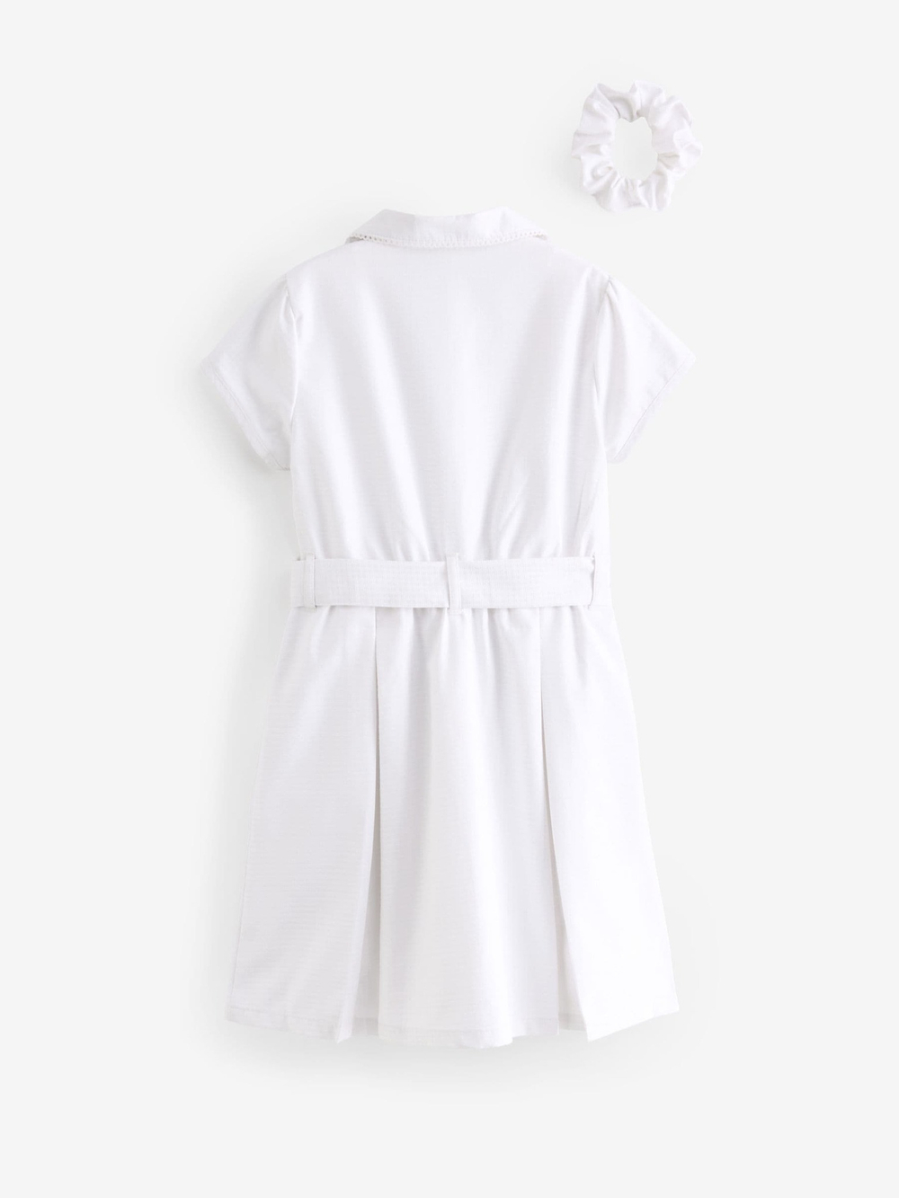 Платье и резинка для волос в комплекте для девочки Next C57-760, Белый