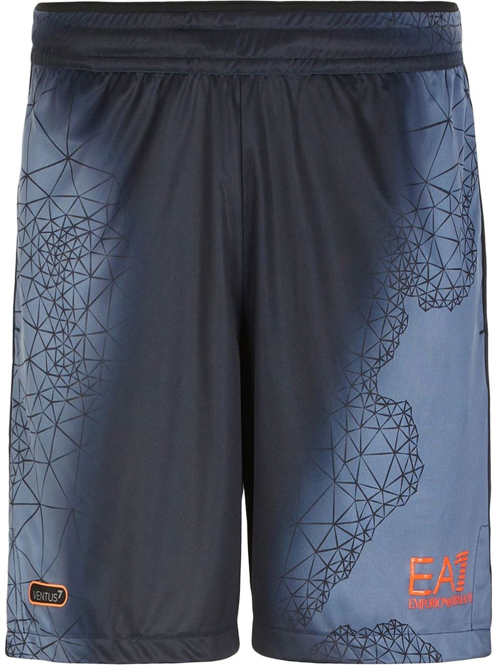 Мужские шорты теннисные EA7 Man Jersey Shorts - fancy blue