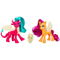 My Little Pony - Магия Драконьего Света светящиеся в темноте фигурки 3 шт. в упаковке F8702 / артикул   F8702  / GTIN 5010996200693