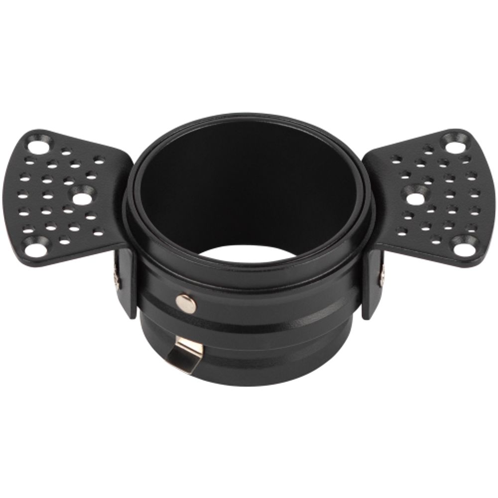 Светильник встраиваемый алюминиевый ЭРА KL99 BK безрамочный под штукатурку под лампу MR16 GU5.3 черный | Алюминиевые встраиваемые светильники