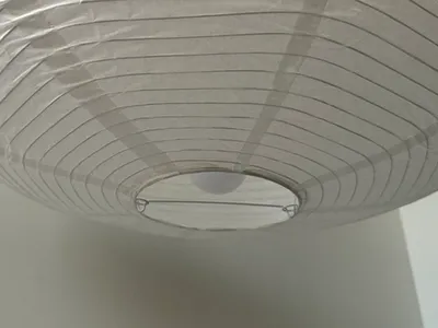 Светильник потолочный бумажный Paper flow
