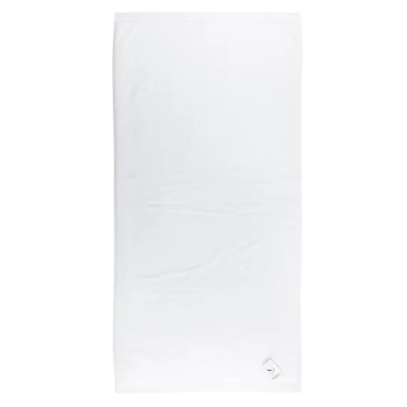 Полотенце банное белого цвета Essential, 90х150 см