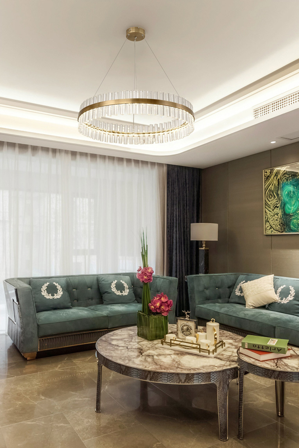Подвесной дизайнерский светильник  Saturno by Baroncelli D80
