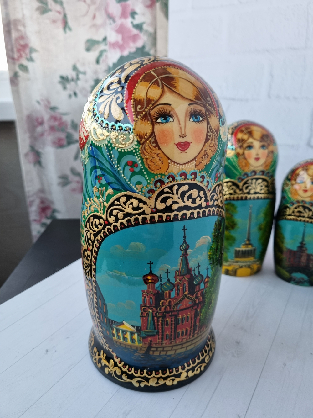 Матрешка "Санкт-Петербург" 7 мест