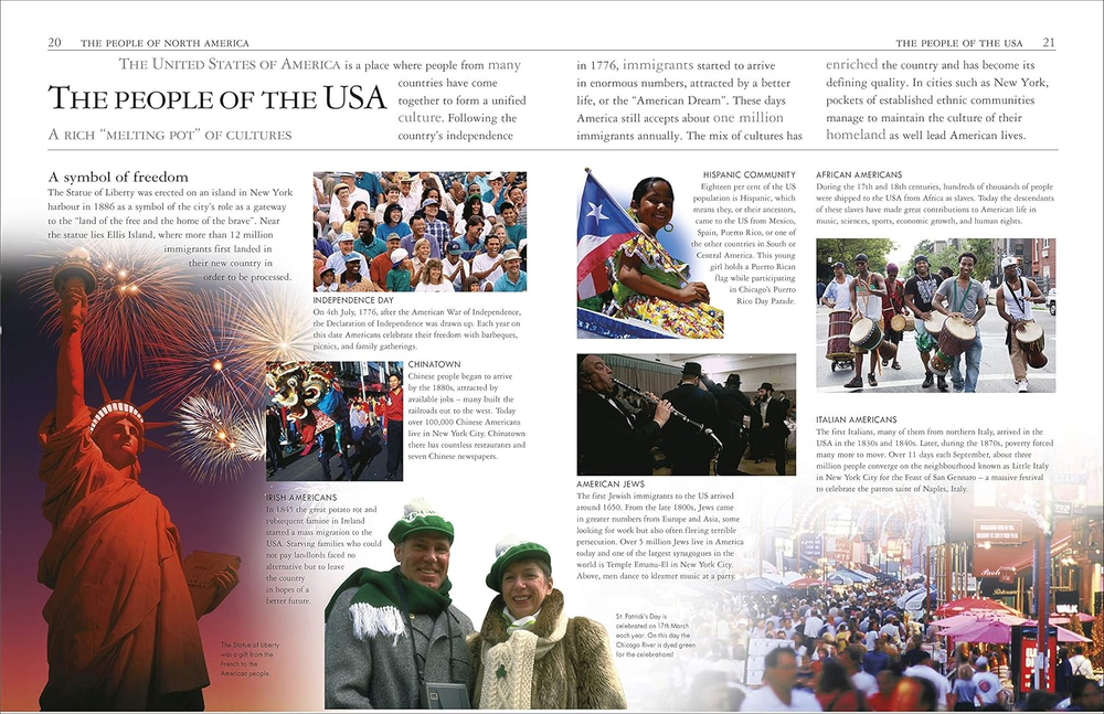 People and Places: A Children's Encyclopedia Hardcover