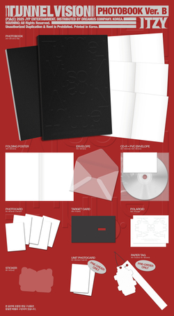 Альбом ITZY - TUNNEL VISION (Photobook Ver.) предзаказ от SOUNDWAVE