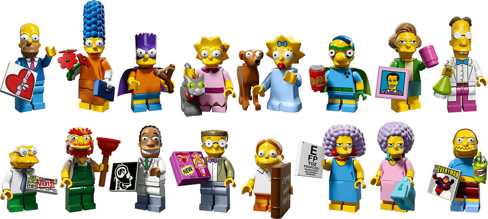 LEGO Minifigures: серия Симпсоны 2.0 71009 — The Simpsons Series 2 Minifigure — Лего Минифигурки