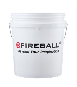 FIREBALL Ведро для мойки автомобиля (белое) 18л