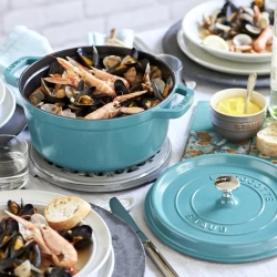 STAUB Чугунная кастрюля Cocotte 26см 4,6л черная (сорт II)
