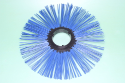 Диск щеточный б/п 120х550 синий, вторичный+первичный полипропилен 50/50