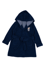 Халат (банный) для мальчика M1190M-3/6 р.98 т.синий (Такро)