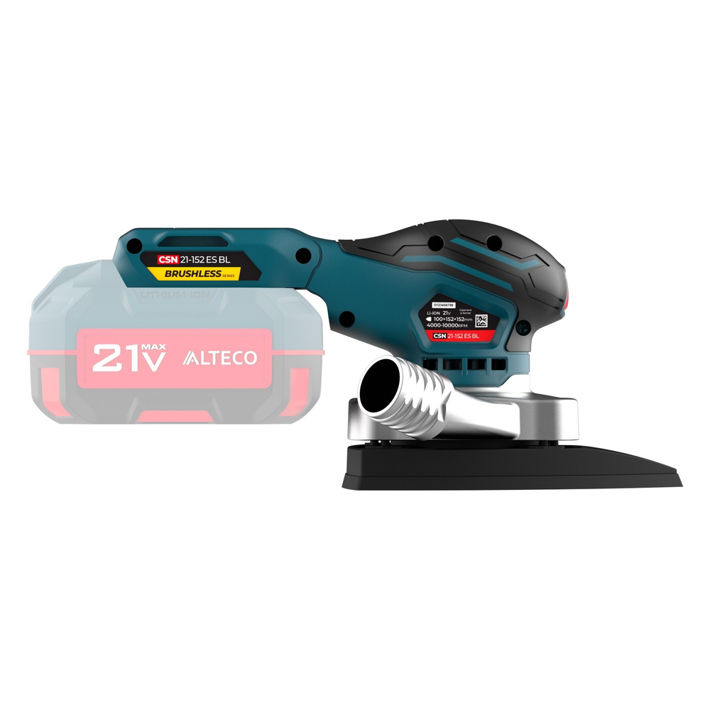 Шлифмашина эксцентриковая Alteco CSN 21-152 ES BL Solo 78003 аккумуляторная без АКБ и ЗУ