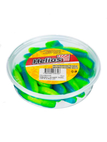 Виброхвост Helios Chubby 3,55"/9 см White 5шт. (HS-4-001)