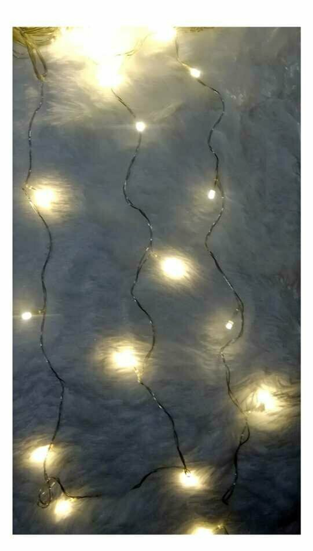 Светодиодная штора 2х3 м теплый белый