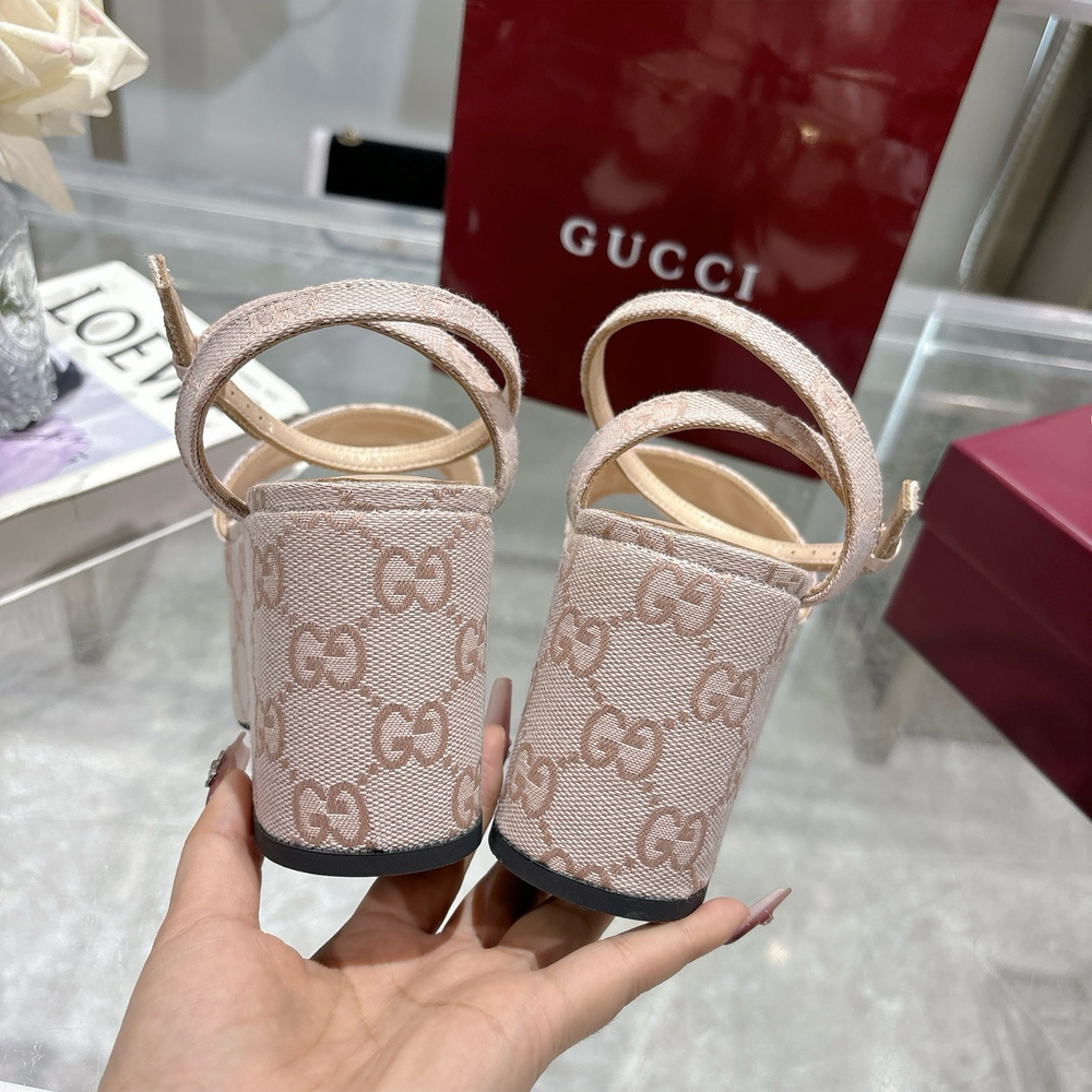 Gucci Horsebit Flatform Sandal
