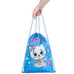 Мешок для обуви ПИФАГОР, 1 отделение, 40х32 см, "Yummy cupcake", 271603