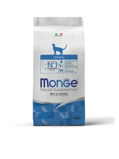 Сухой корм Monge Cat Daily Line Urinary (Монж уринари) для кошек с курицей 1,5 кг
