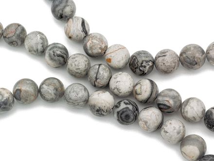 Нить бусин из доломита 6,5мм