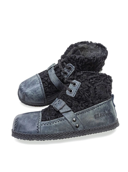 Сапожки из натурального каракуля "In Black"