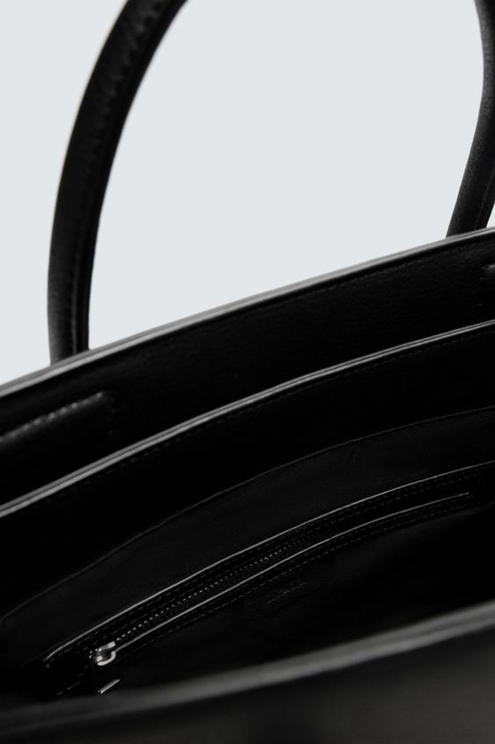 ZARA СУМКА С РЕМНЕМ, ЧЕРНЫЙ