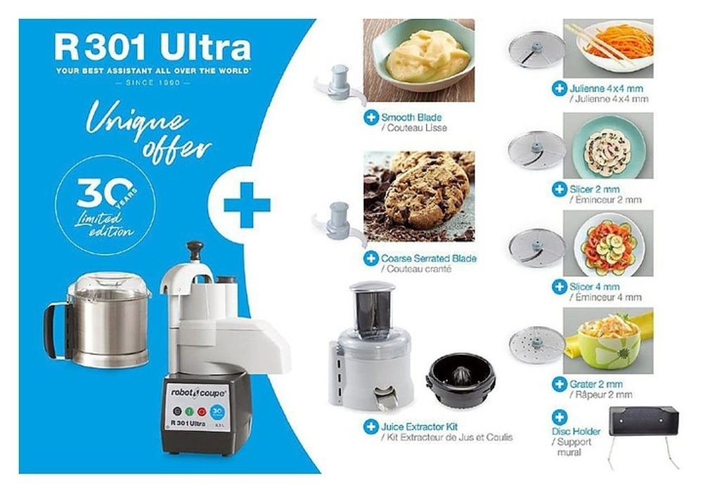 Процессор кухонный Robot Coupe R301 Ultra Anniversary (2652)