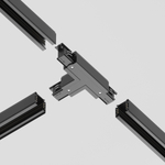 Соединитель Т-образный левый для трёхфазного шинопровода Maytoni TRA005CT-31B-L