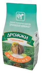 Дрожжи винные Белорусские, 250 гр., 5 шт.