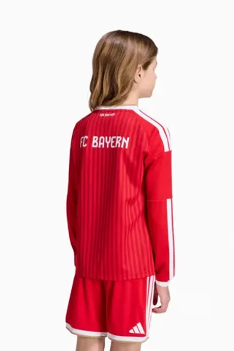 Футболка с длинными рукавами adidas FC Bayern 26/27 Home Junior - красный