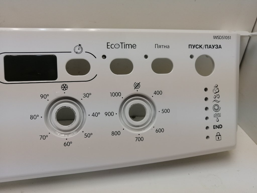 IWSD51051 кт121 Лицевая панель для стиральной машины Indesit 25005978 б/у