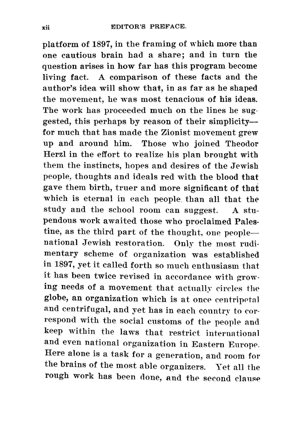 A Jewish state, an attempt at a modern solution of the Jewish question | Theodor Herzl