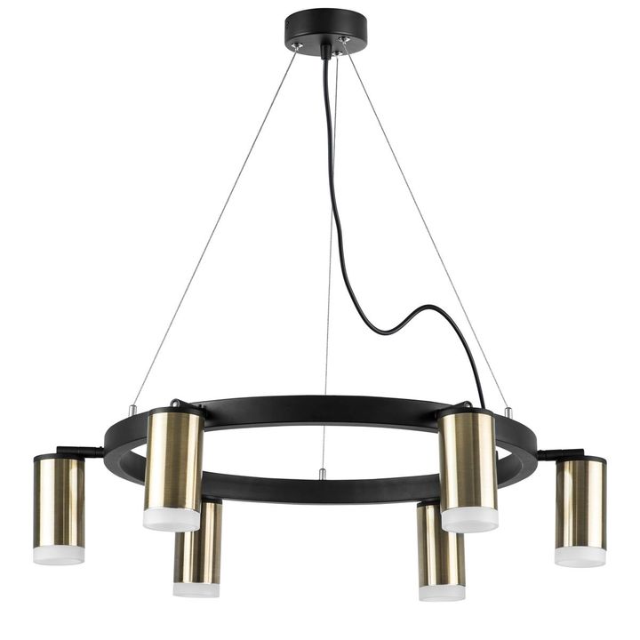 Комплект с подвесной люстрой Lightstar Rullo (571016+214431-6+202430-6) LR0163160