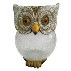 USL-S-813-GT160 OWL Садовый светильник на солнечной батарее Сова. 1 светодиод. Белый свет. 1xАА Ni-Mh аккумулятор в-к. IP44. TM Uniel