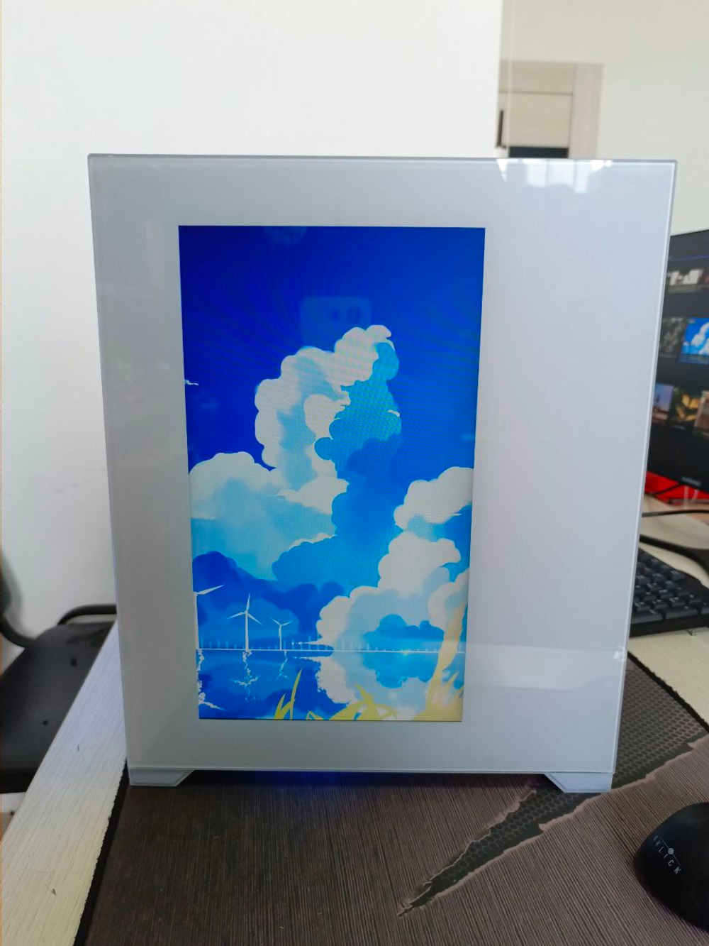 Игровой компьютер со встроенным дисплеем RYZEN 7800X3D /RTX4060 Ti/ 32GB DDR5 /1Тb m.2 SSD/800W/Win 11 PRO