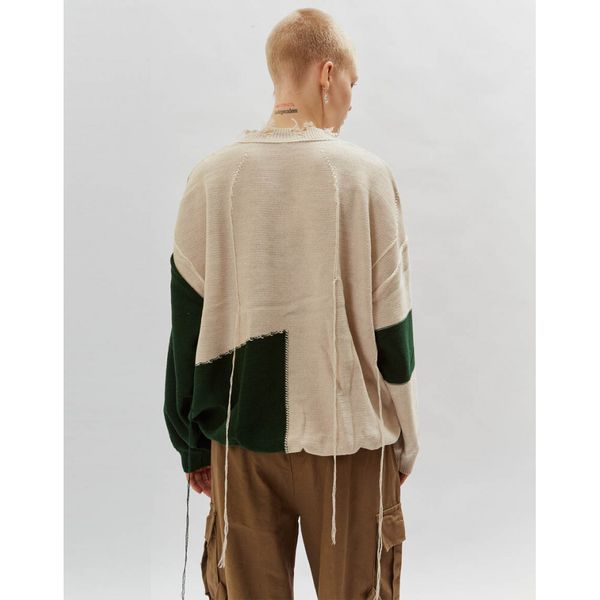 Свитер Creepers зеленый - фото 7