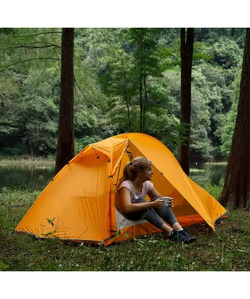 Палатка Naturehike Cycling Si 1-местная, алюминиевый каркас, сверхлегкая, янтарная