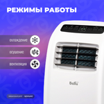 Мобильный кондиционер Ballu Aura BPAC-09 CP_22Y