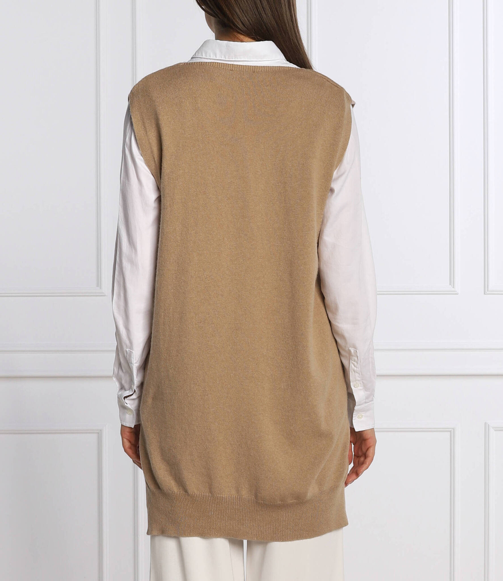 Хлопковая безрукавка RIANI - бежевый(277130-8000)